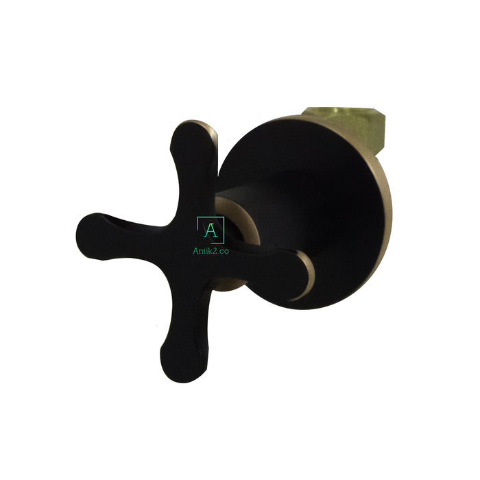 Registro Ducha Trebol Bronce Aceitado