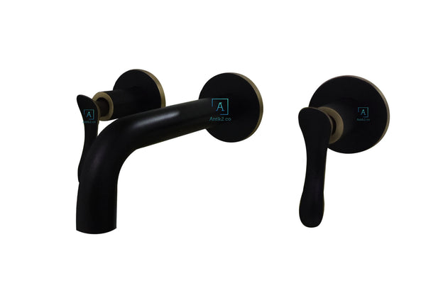 Mezclador Pared Trebol Bronce Aceitado