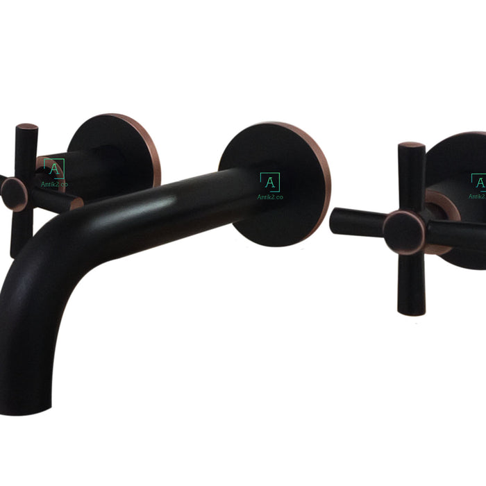 Mezclador Pared Timote Negro Antiguo