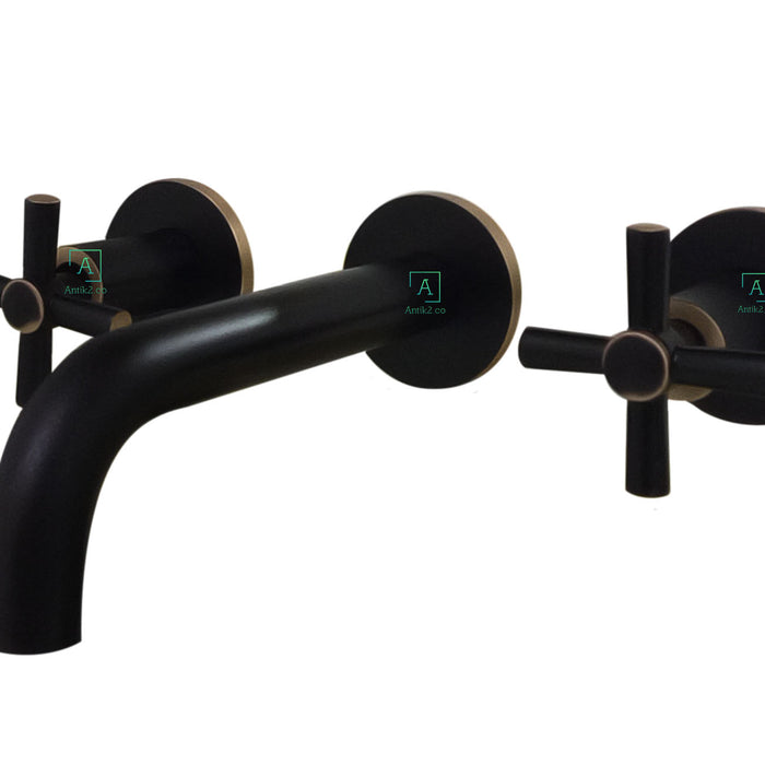 Mezclador Pared Timote Bronce Aceitado