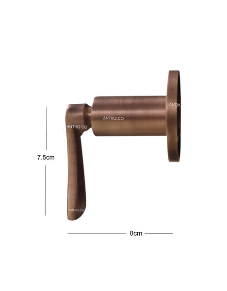 Repuesto Manija Ducha vintage Bronce Antiguo