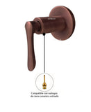 Repuesto Manija Ducha vintage  Cobre antiguo