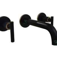 Mezclador Pared Novo Palanca   Bronce Aceitado