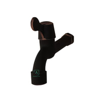 Llave terminal Pared Negro Antiguo (Agua fria)