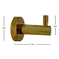 Juego  Accesorios Redondo Dorado x 3 piezas