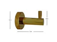 Juego  Accesorios Redondo Dorado x 3 piezas