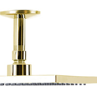 Tubo ducha  Techo Dorado Cepillado  15cm