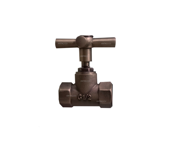Registro de paso Bronce antiguo 1/2"
