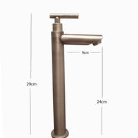 Grifería  Lavamanos  Palanca Plta  Bronce Antiguo