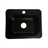 Lavaplatos 50 x 40 x 13.5 cm Negro Mate