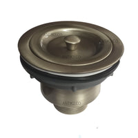 Desague lavaplatos Vintage Bronce  antiguo