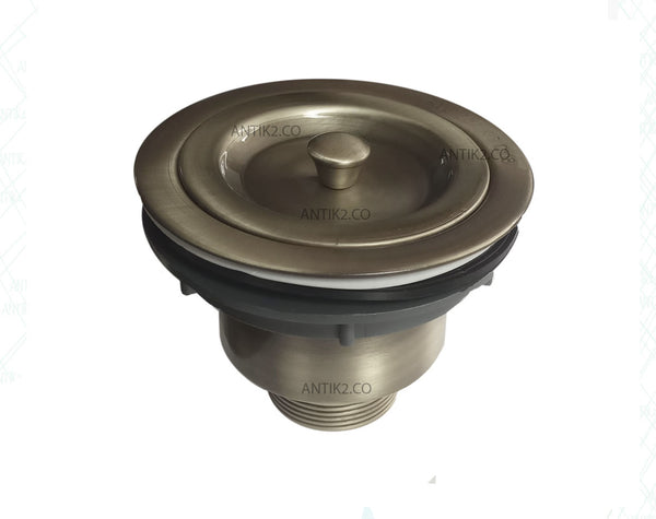Desague lavaplatos Vintage Bronce  antiguo