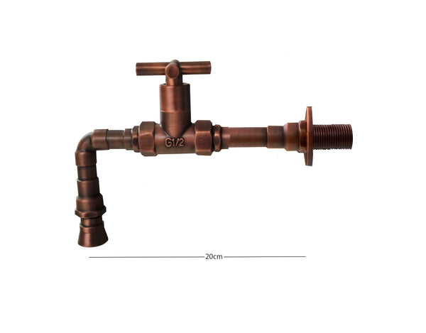 Llave pared Terminal Novo Vintage Cobre Antiguo