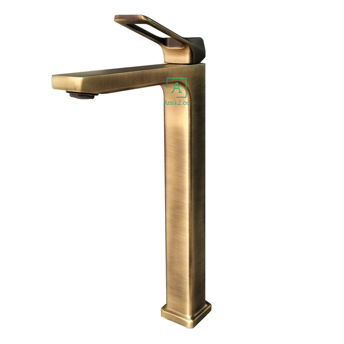 Grifería lavamanos Omega Bronce Antiguo