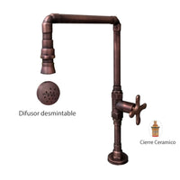 Griefria Vintage Trebol  Cobre Antiguo