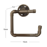 Porta Rollo vintage Bronce Antiguo