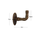 Juego accesorios Vintage x 3 Bronce Antiguo