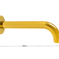 Salida Tina/Lavamanos Dorado