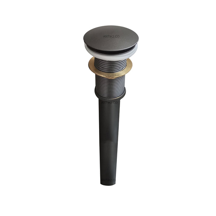 Desague push Lavamanos Gris Mate (Largo 36cm)