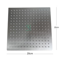 Set Registro Square + Ducha 20cm