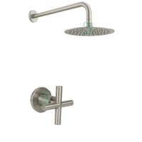 Set Registro Novo + Ducha 20cm