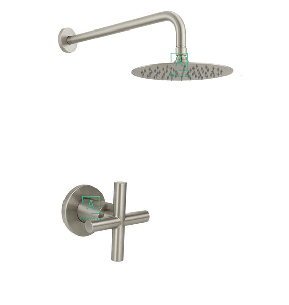 Set Registro Novo + Ducha 20cm