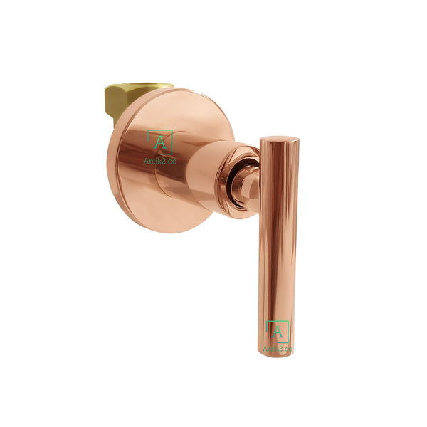 Registro Ducha Novo Palanca  Oro Rosa