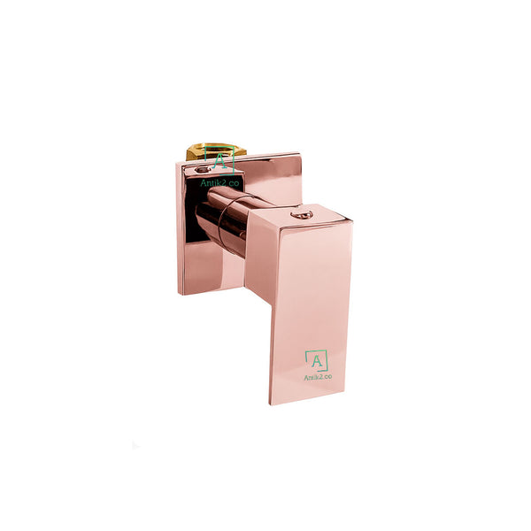 Registro Ducha Square  Oro Rosa
