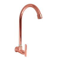 Griferia Pared  Pala Oro Rosa