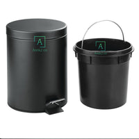 Papelera Negro Mate  5 LTS