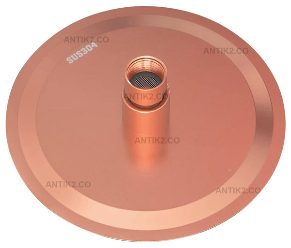 Registro ducha Oro rosa+ Ducha 20cm