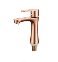 Griferia lavamanos Andorra Oro rosa (Agua fria)