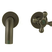 Griferia Vintage Pared Bronce Antiguo