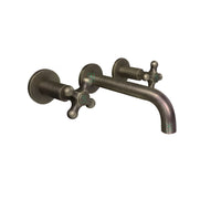 Mezclador Vintage Pared Bronce Antiguo