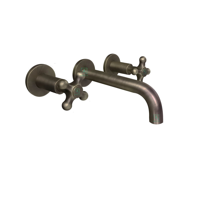Mezclador Vintage Pared Bronce Antiguo