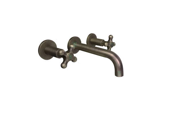 Mezclador Vintage Pared Bronce Antiguo