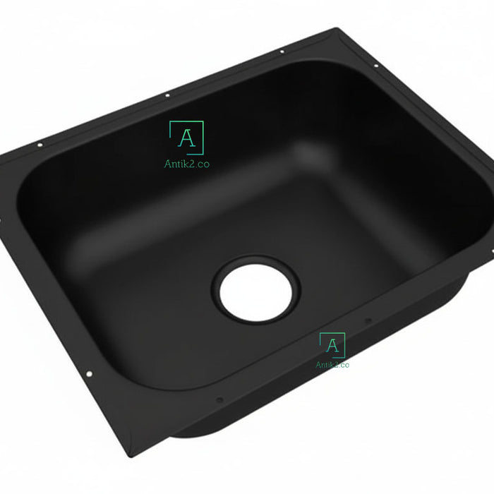 Lavaplatos Submontar Negro 55x43cm