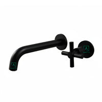Griferia Pared Incrustar TImote Negro (Agua fria)