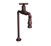 Griferia Vintage Alta Lavamanos Cobre antiguo