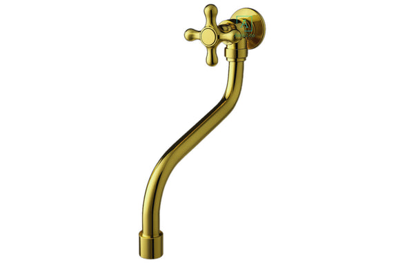 Griferia Pared Vintage Kaly Dorado