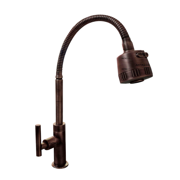 Griefria Palanca Flexible  vintage Cobre  Antiguo