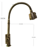 Griferia Vintage Flexible Bronce Antiguo