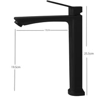 Grifería omega negro mate (Agua Fría)