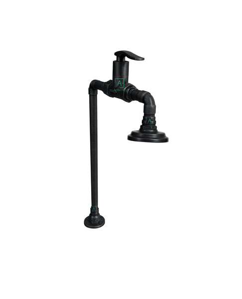 Griferia Lavamanos Vintage Stylo Negro (Agua Fria)