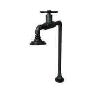 Griferia Lavamanos Vintage Trebol Negro (Agua Fria)
