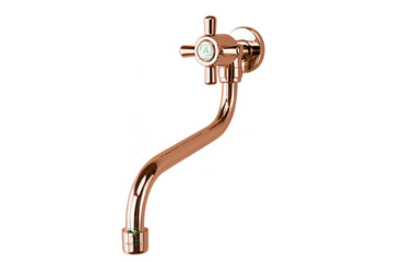 Griferia Pared Oro rosa