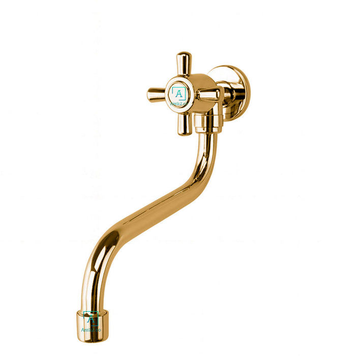 Griferia Pared Vicenza Dorado (Agua Fria)