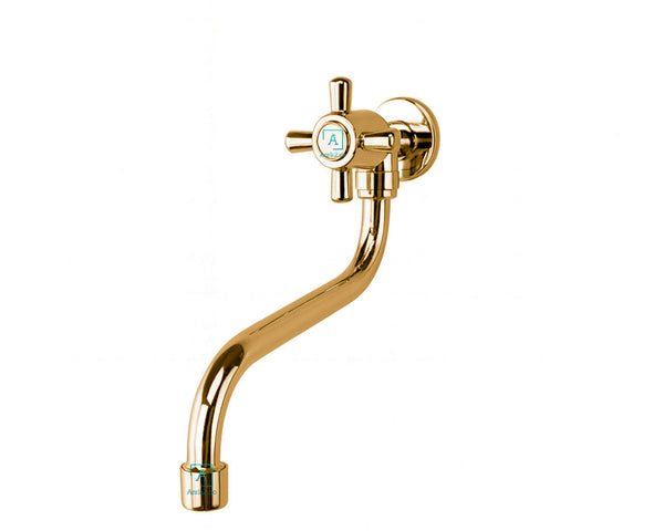 Griferia Pared Vicenza Dorado (Agua Fria)
