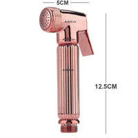 Ducha Telefono  Bidet Oro rosa Manguera y Soporte