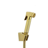 Ducha Telefono  Bidet Dorado Manguera y Soporte
